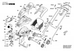 Bosch 3 600 H82 103 ROTAK 36 H Lawnmower Spare Parts